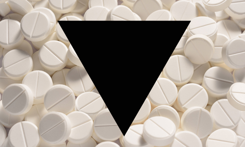 Triángulo negro en medicamentos